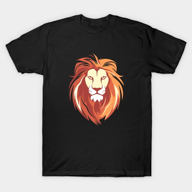 Lion Animal Freedom World Wildlife Wonder Vector Graphic T-Shirt by Cubebox